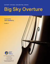 Big Sky Overture Orchestra sheet music cover